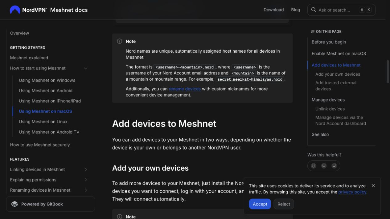 NordVPN Meshnet 教學加入自己的裝置及可信外部裝置