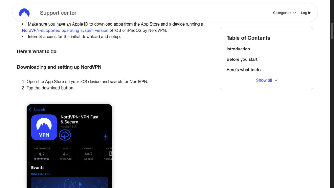 NordVPN iPhone 教學 Apple ID iOS iPadOS 前置要求