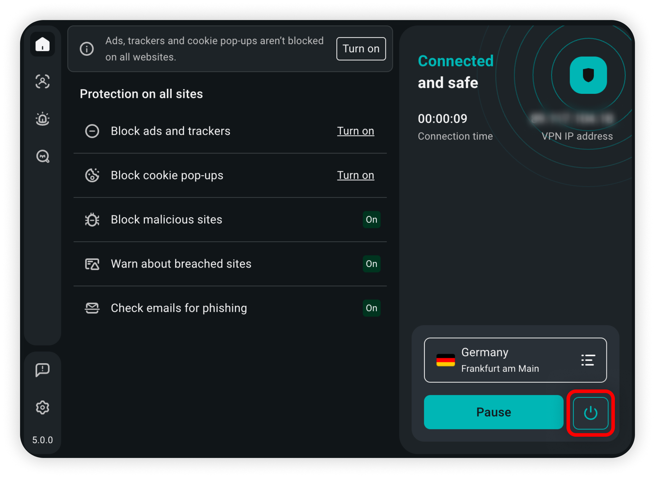 Surfshark Extension Disconnect 中斷連線